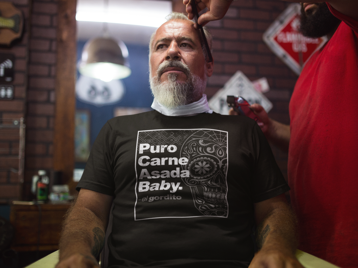 Puro Carne Asada Baby - El Gordito T-Shirt