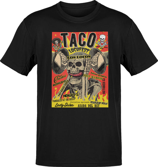 Premium 2023 Taco Fest Concert Tee (Front Print )