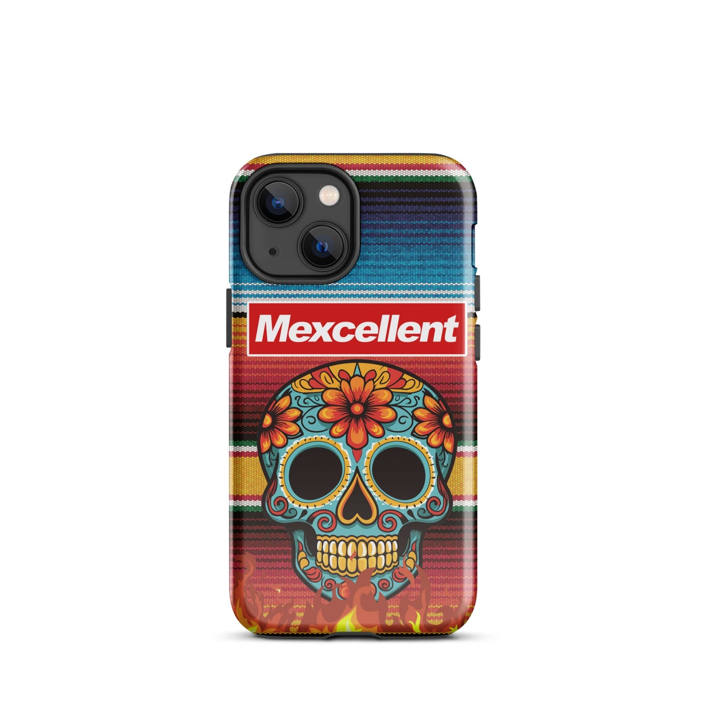 Serape Sugar Skull Tough Case for iPhone®