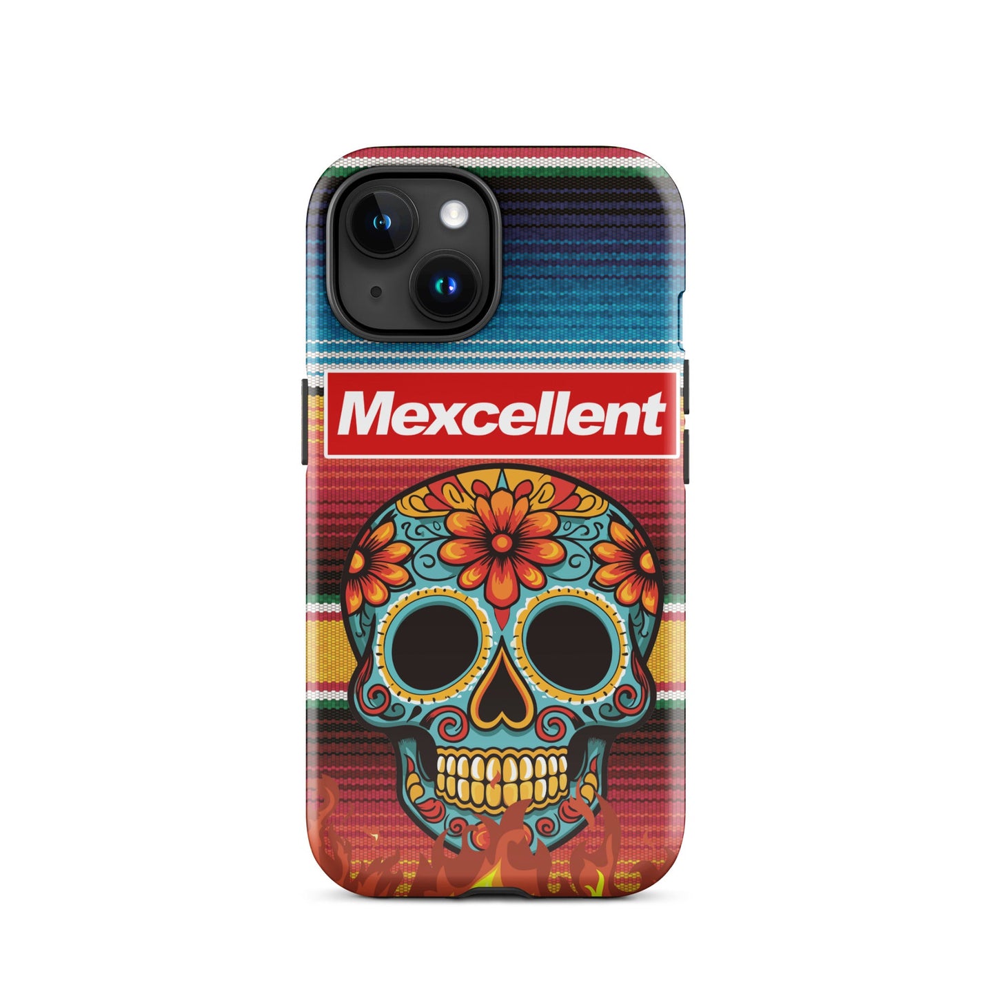 Serape Sugar Skull Tough Case for iPhone®