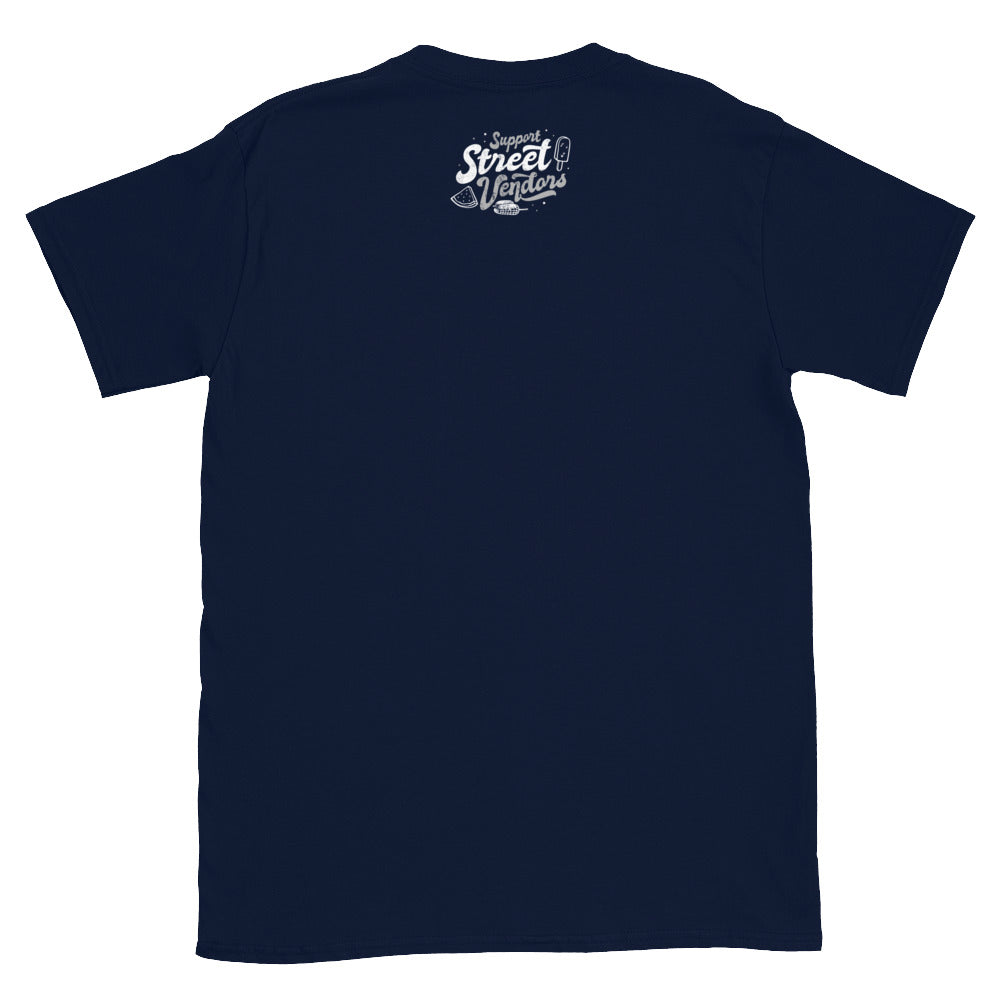 Support Local Street Vendors Movement ( Front & Back Print ) T-Shirt