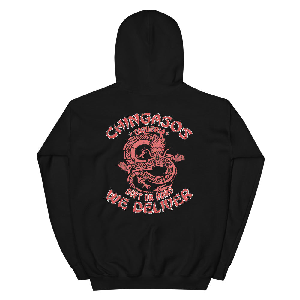 Chinese Old School Taco Delivery & Takeout Hoodie