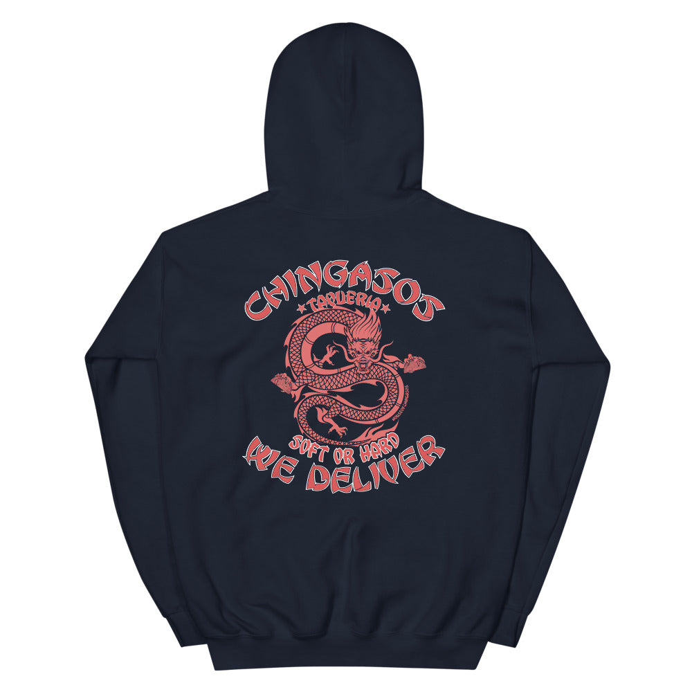 Chinese Old School Taco Delivery & Takeout Hoodie