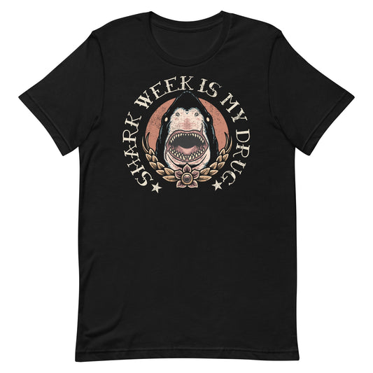 Premium Shark Week Is My Drug T-Shirt
