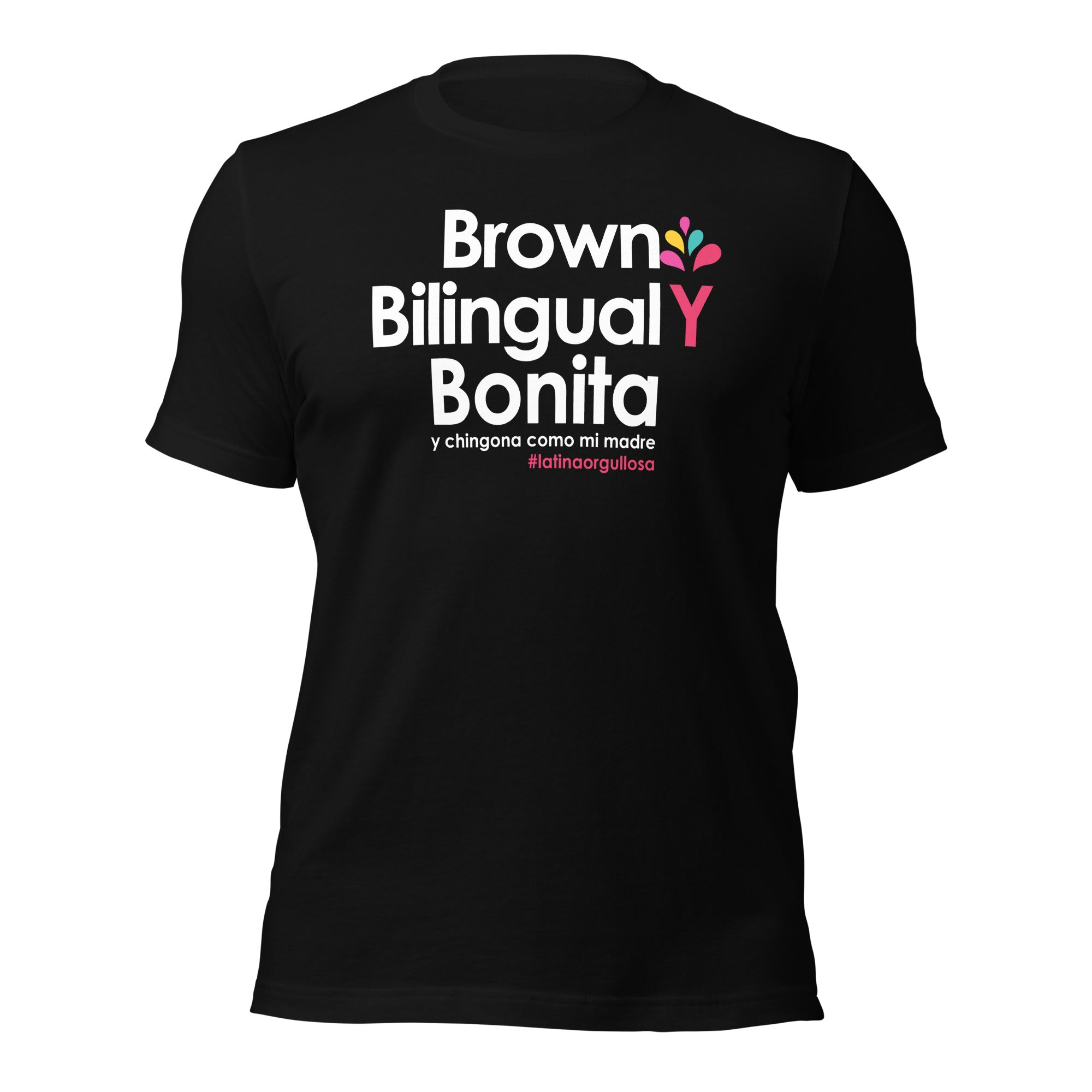 Premium Brown Bilingual Y Bonita T-shirt
