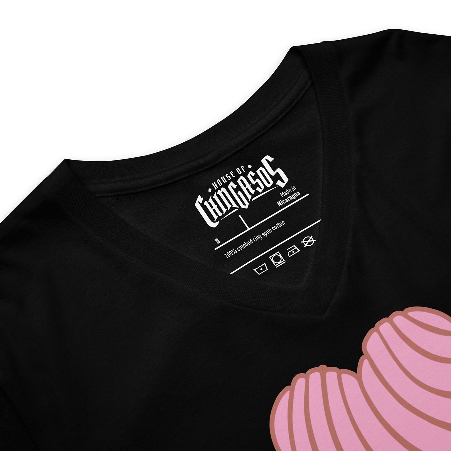 DULCE PERO Unisex Short Sleeve V-Neck