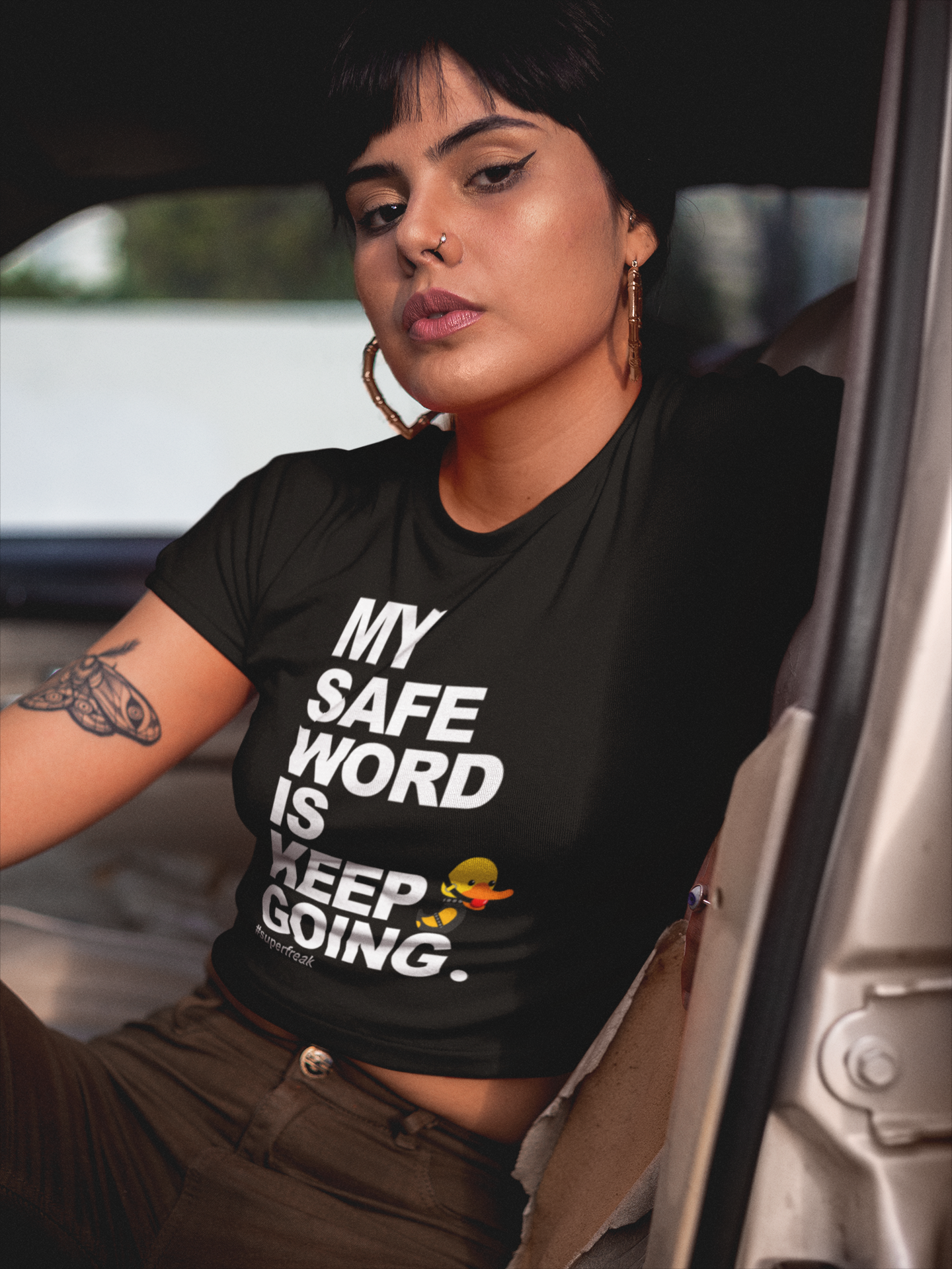 My Safe Word Is Keep Going T-Shirt