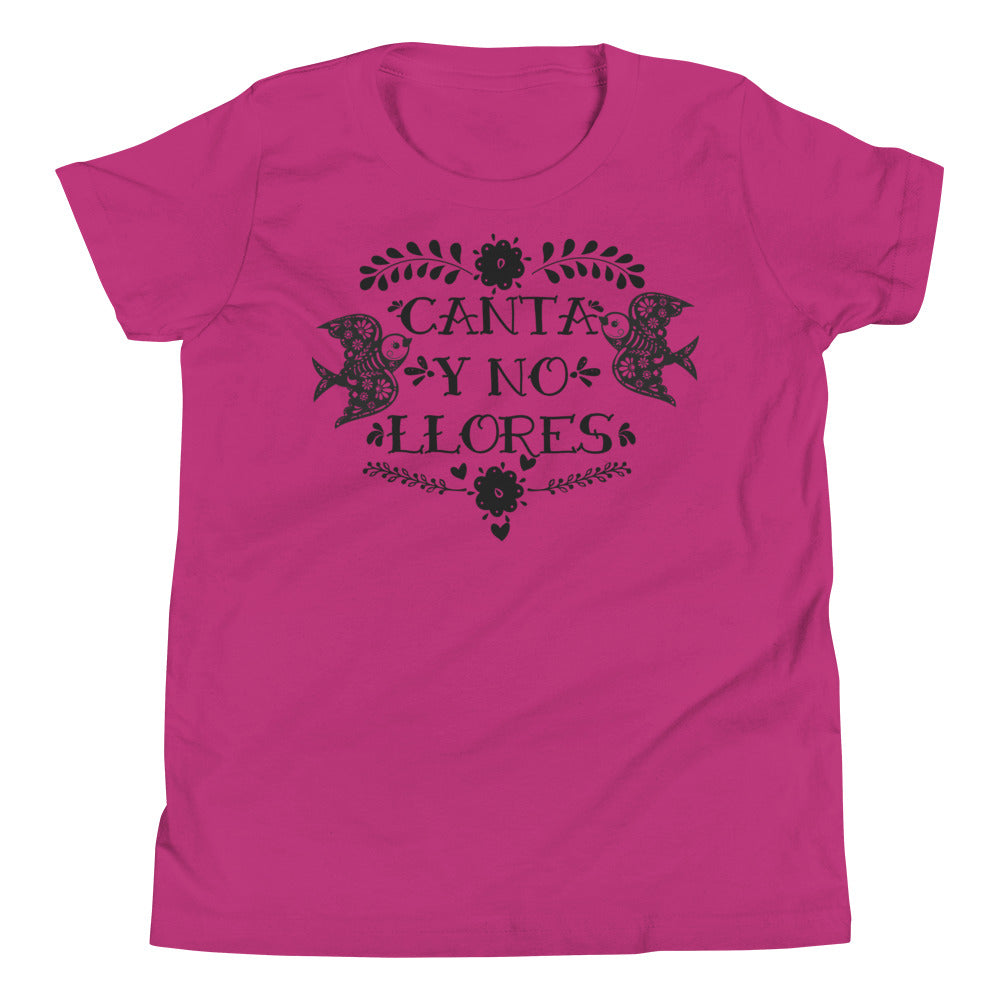 Canta Y No Llores Premium Youth T-Shirt