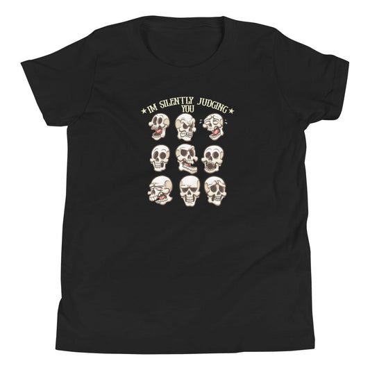Silently Judging You Youth Short Sleeve T-Shirt