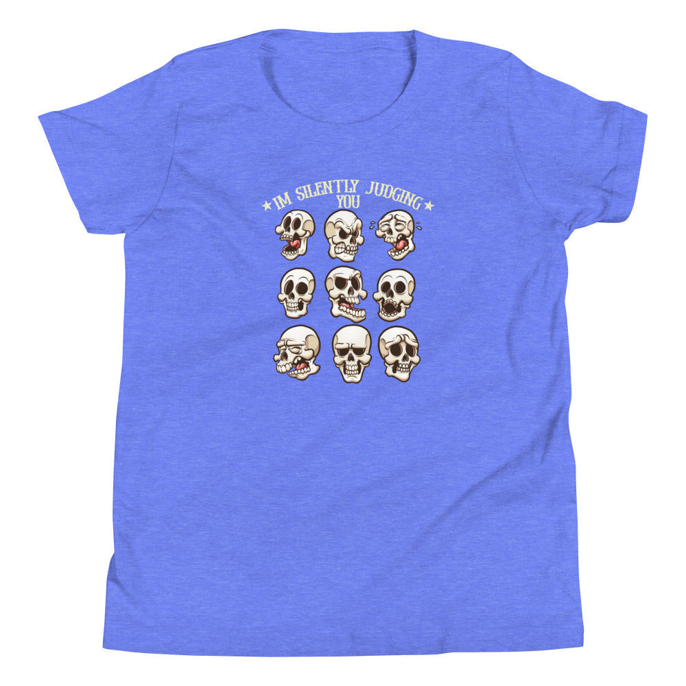 Silently Judging You Youth Short Sleeve T-Shirt