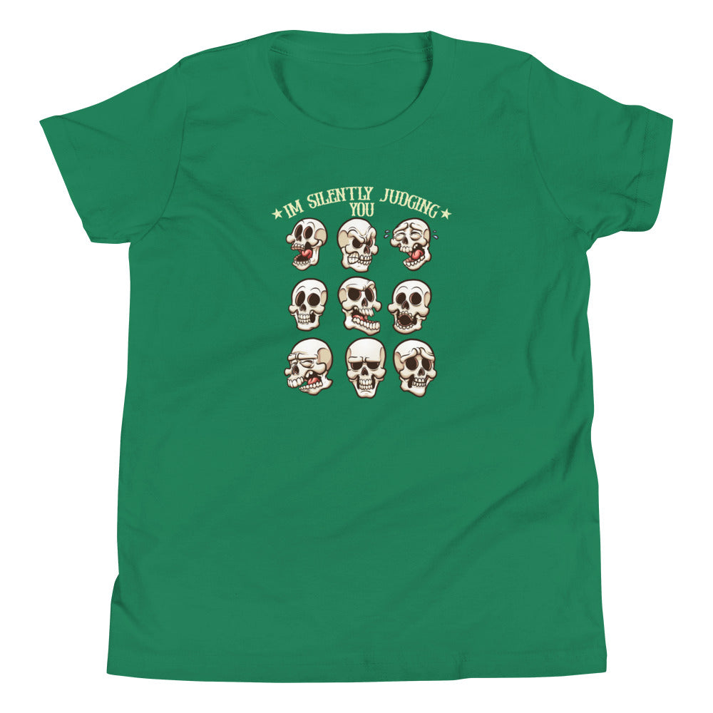 Silently Judging You Youth Short Sleeve T-Shirt