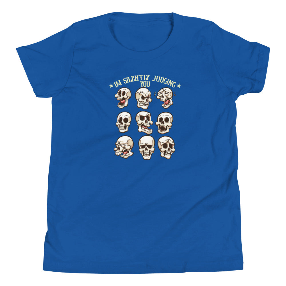 Silently Judging You Youth Short Sleeve T-Shirt