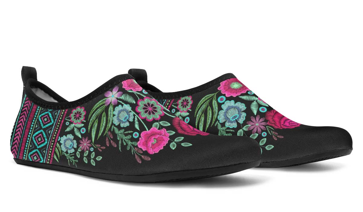 Embroidery Boho Flower