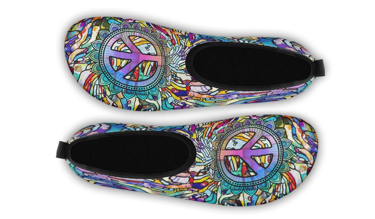 Stained Glassy Peace And Love