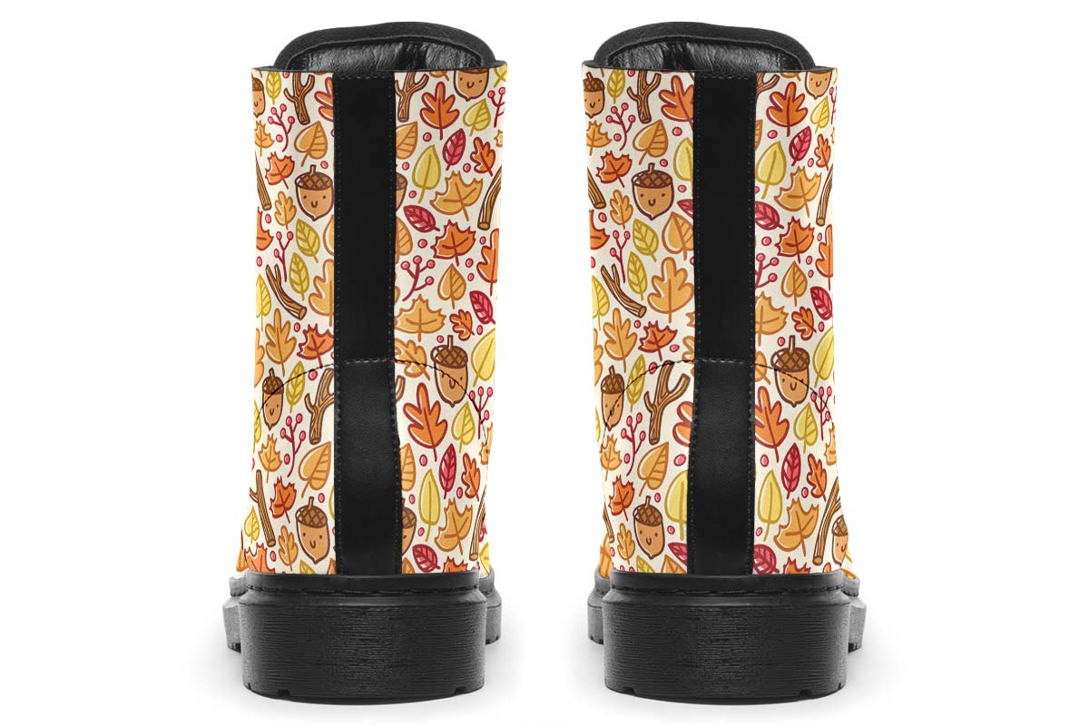 Adorable Autumn Pattern Boots