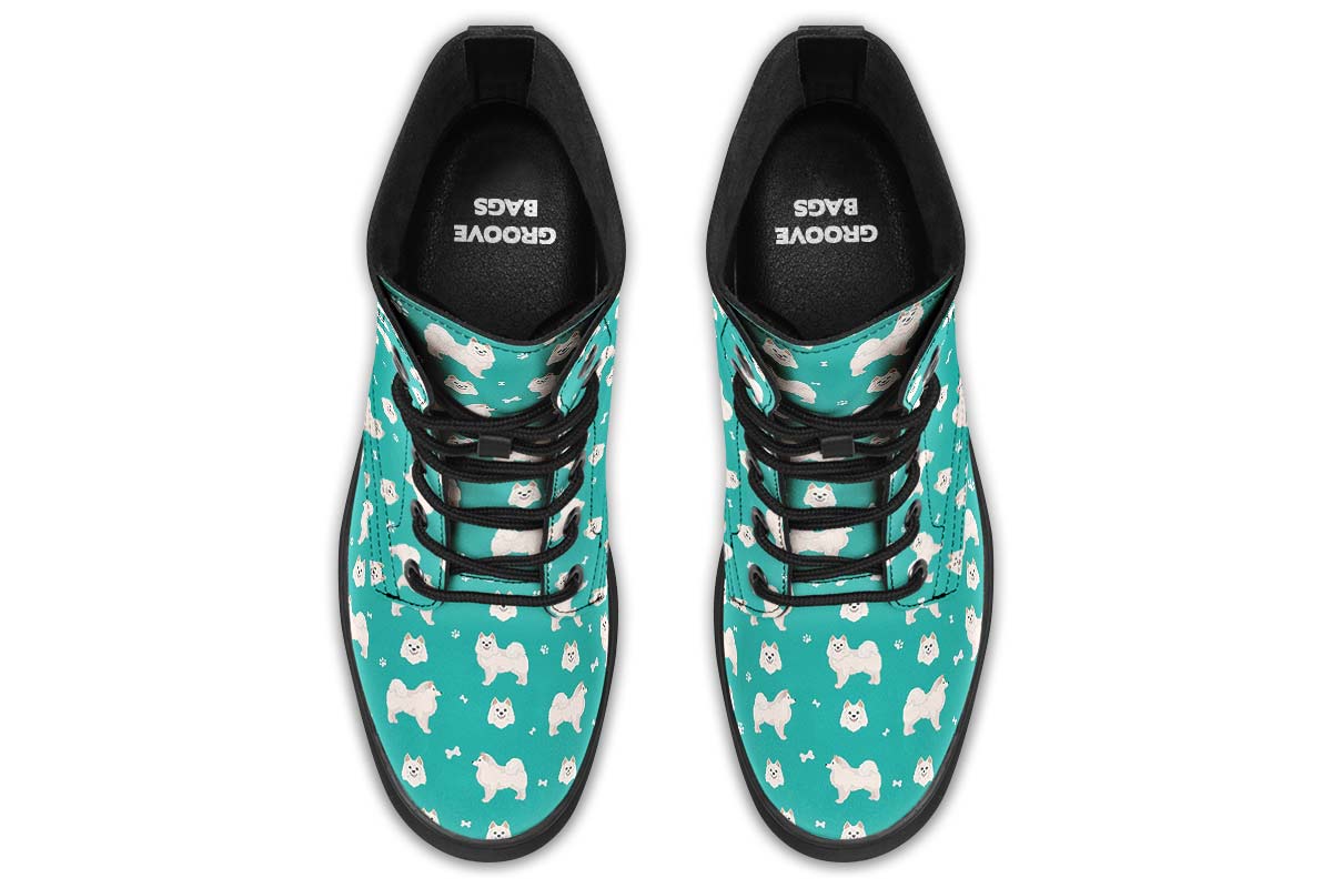 American Eskimo Pattern Boots