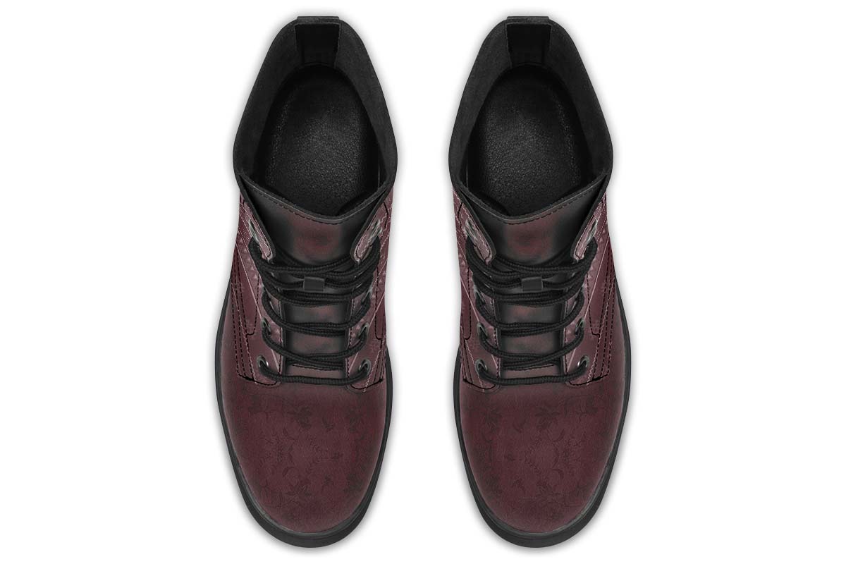 Bohemian Ethnic Burgundy