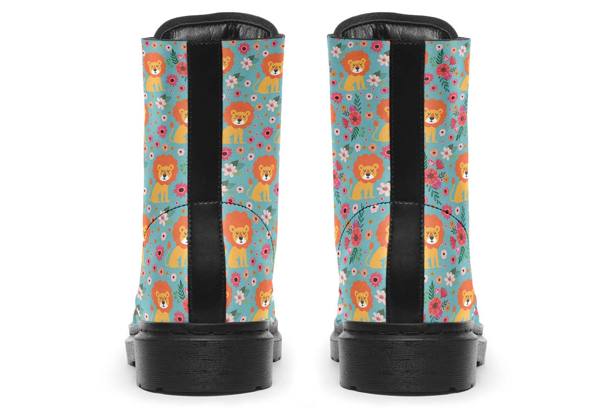 Cute Lion Pattern Boots