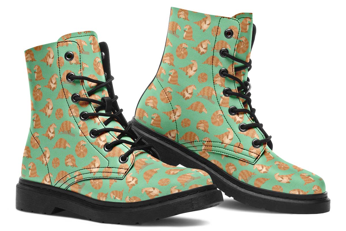 Cute Pangolin Pattern Boots