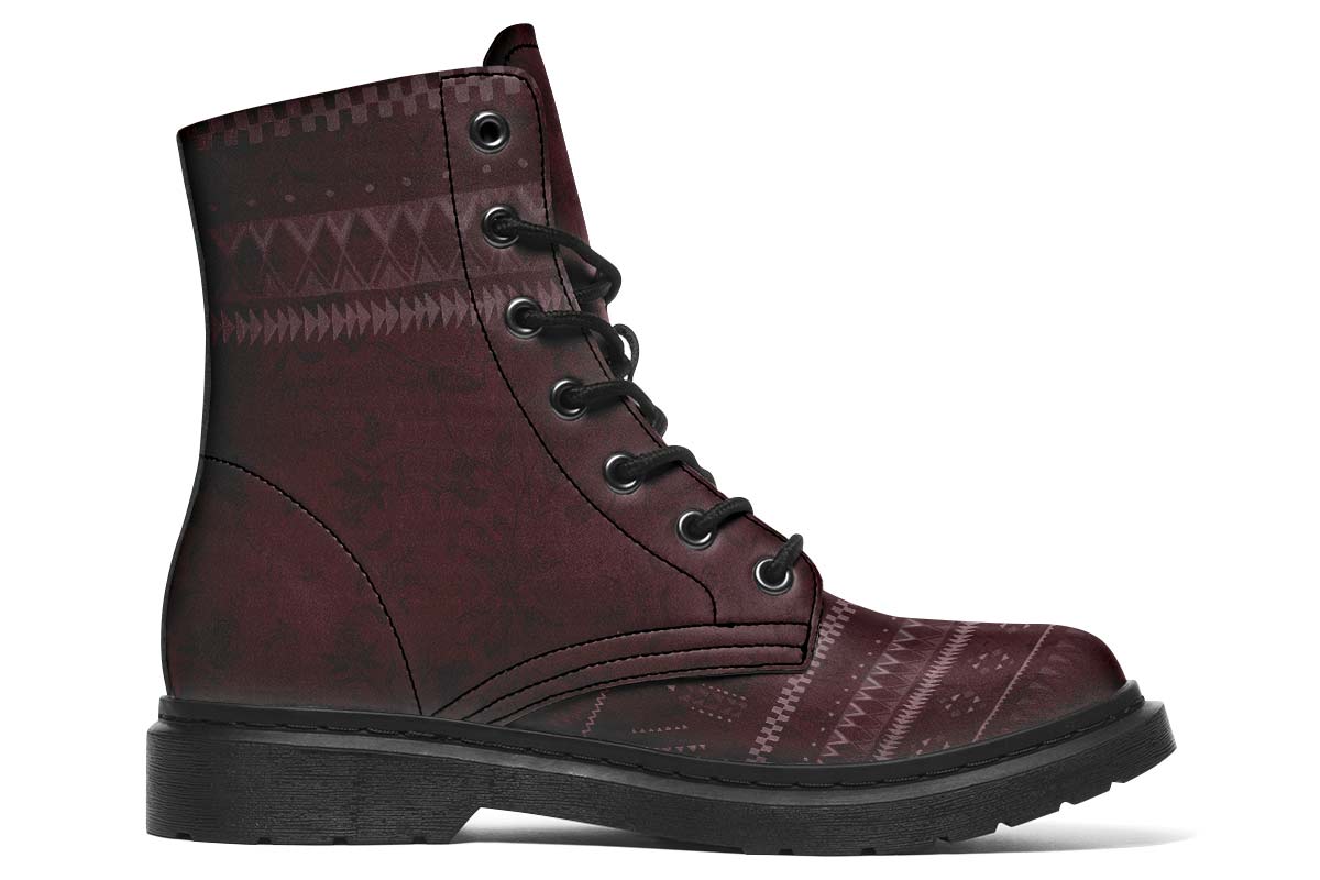 Ethnic Boho Burgundy