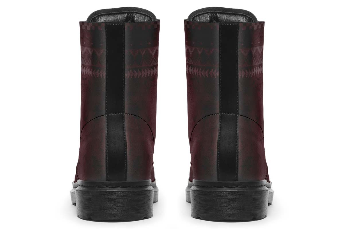 Ethnic Boho Burgundy