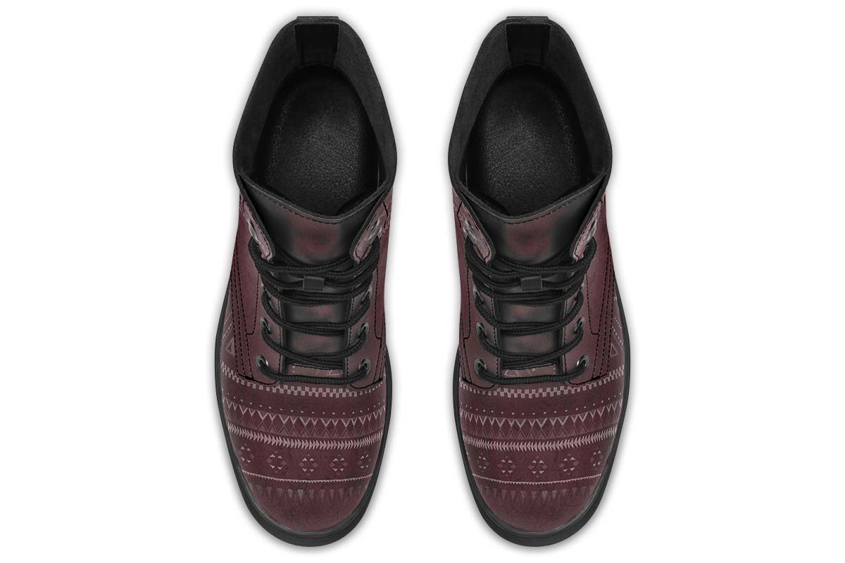 Ethnic Boho Burgundy