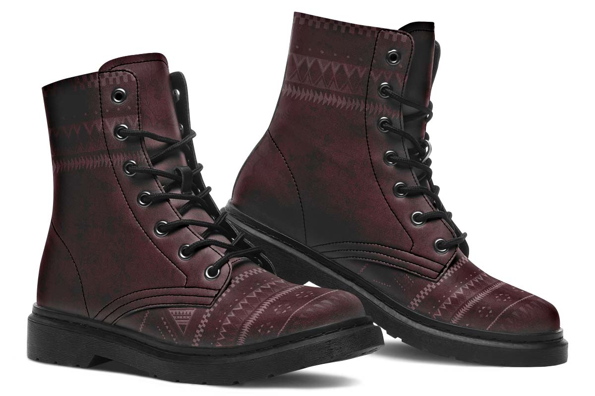 Ethnic Boho Burgundy