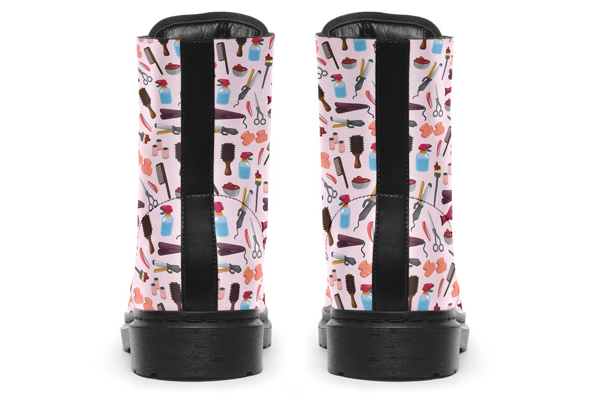 Hairdresser Pattern Boots