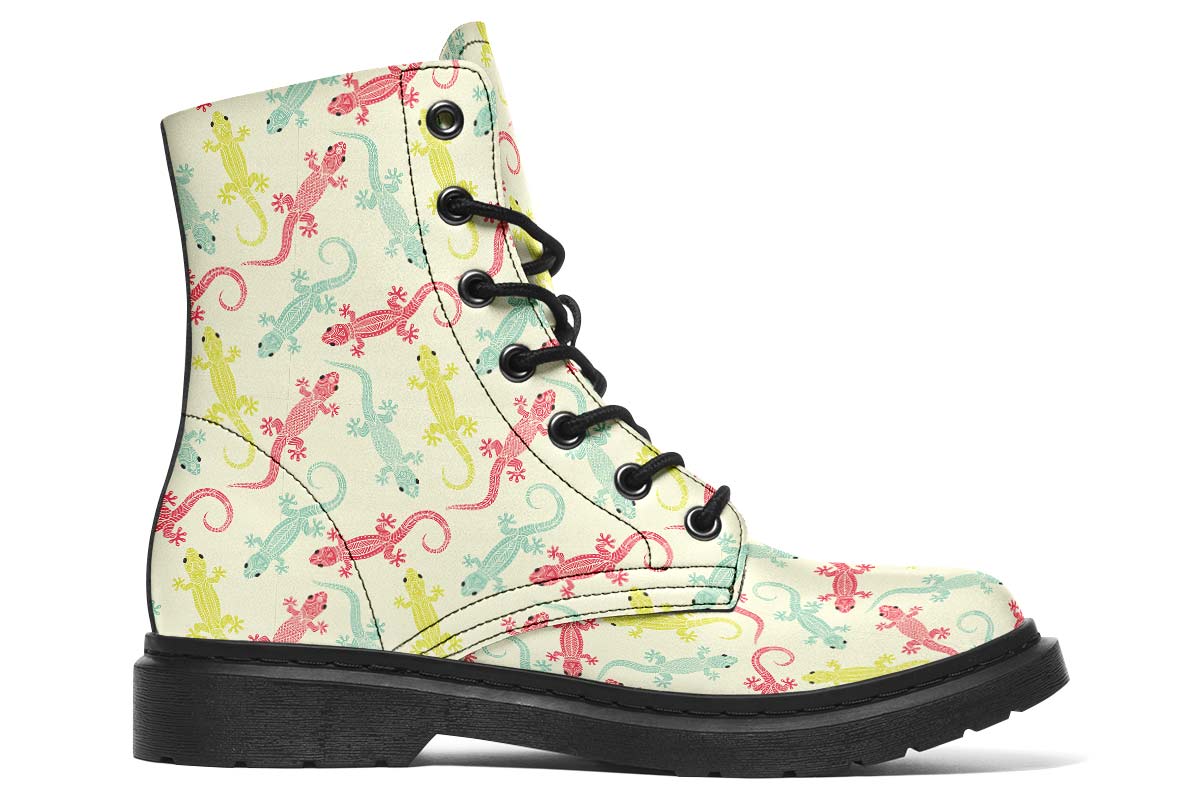 Lizard Pattern Boots