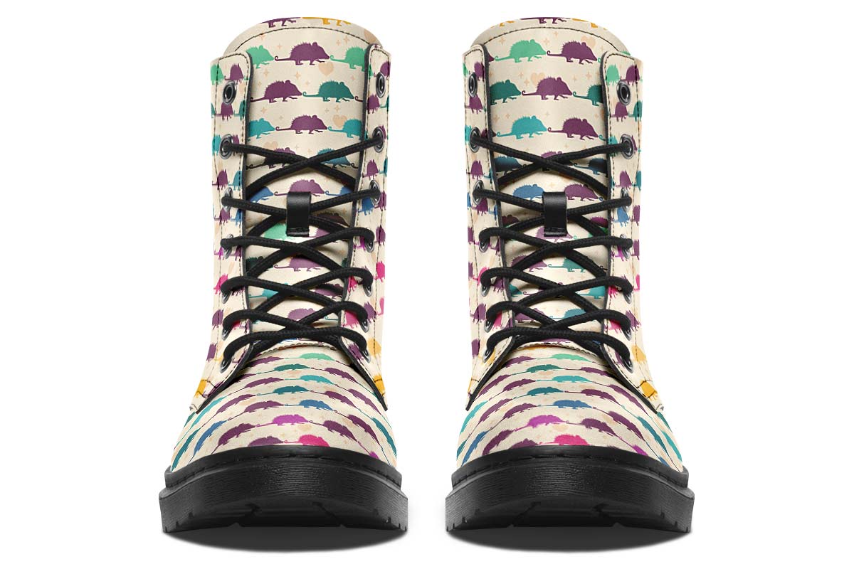 Opossum Pattern Boots