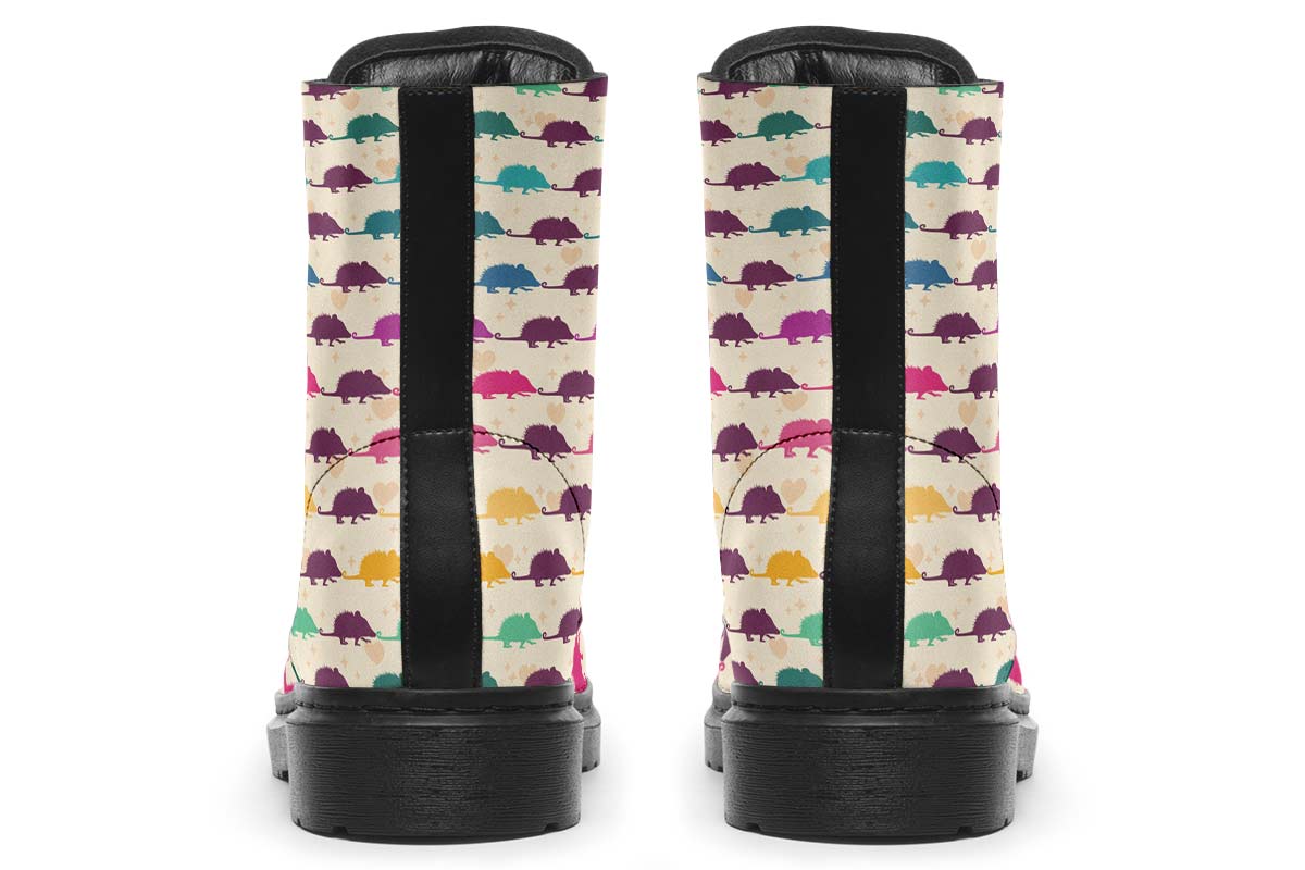 Opossum Pattern Boots