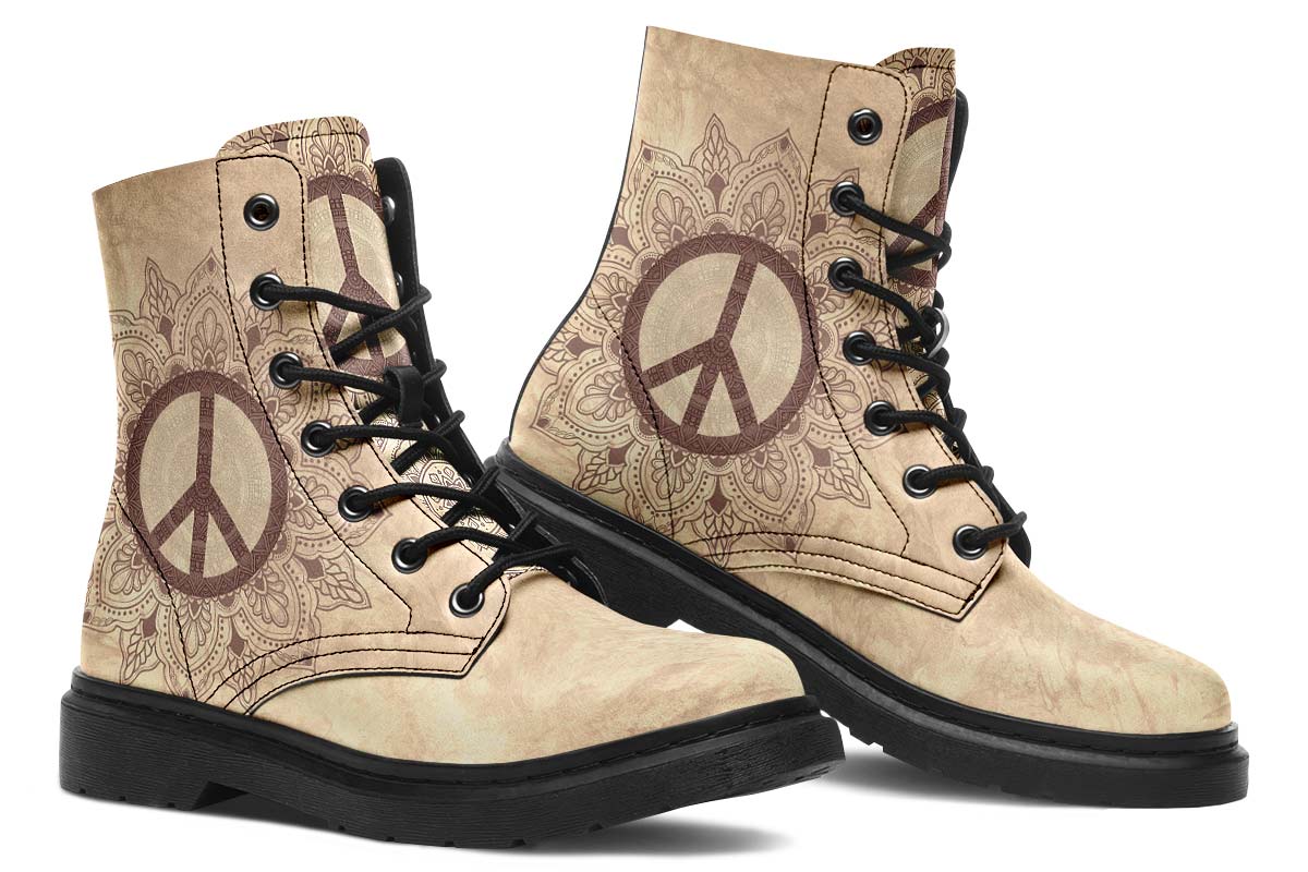 Peace Mandala Beige