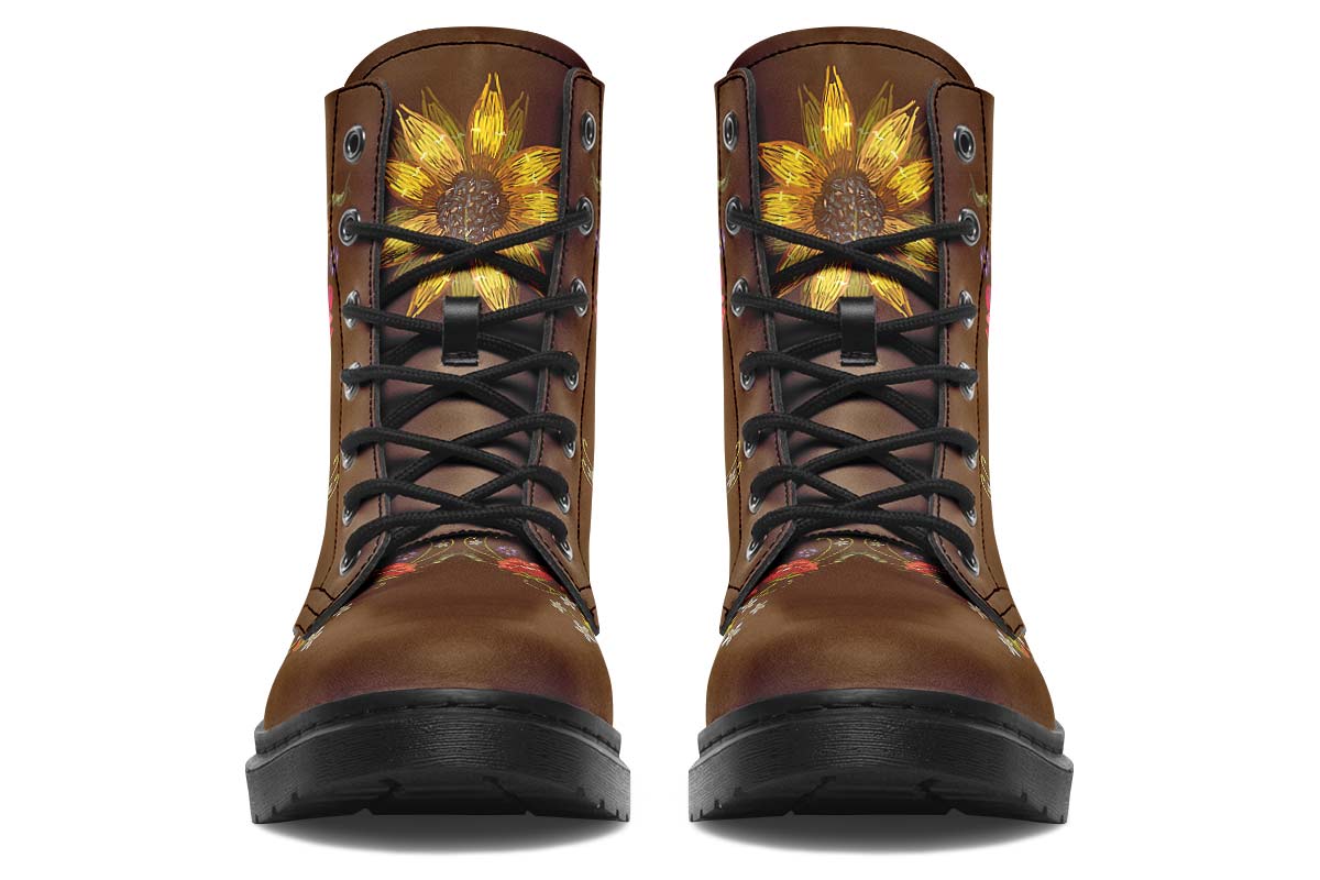 Stitched Sunflowers Premium