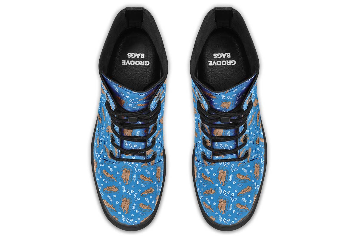 Swimming Sea Otters Boots