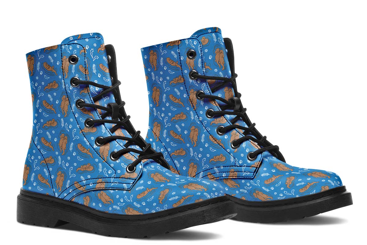 Swimming Sea Otters Boots