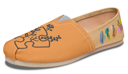 Autism Awareness Puzzle Casual Shoes