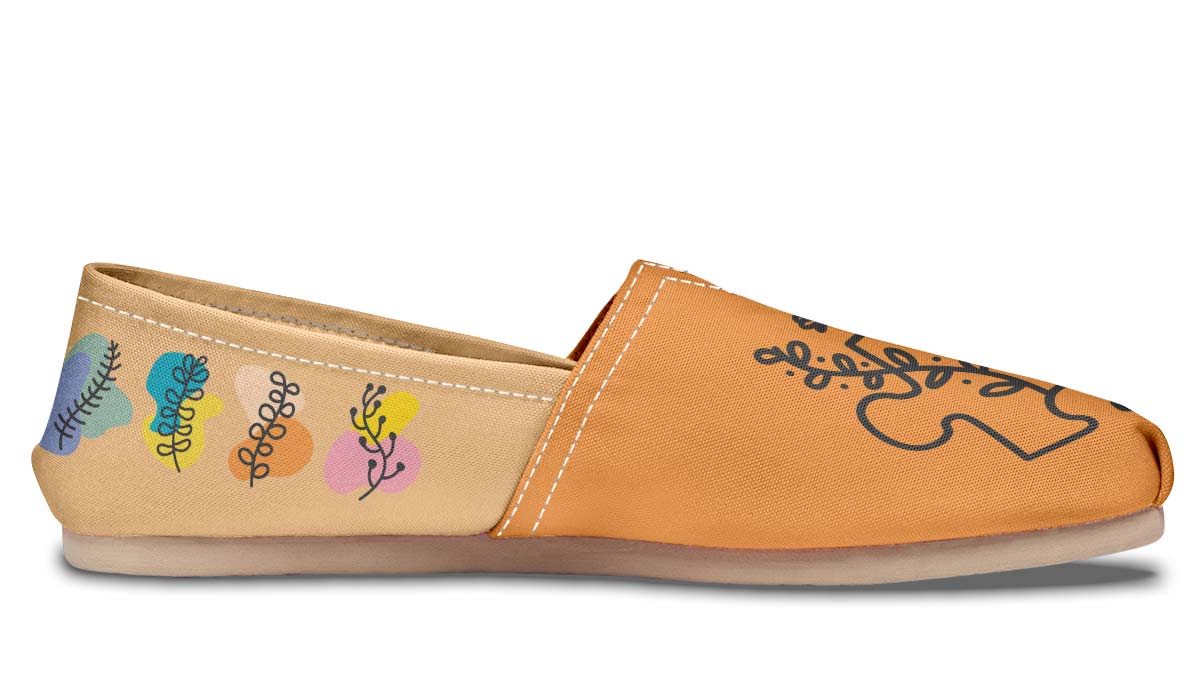 Autism Awareness Puzzle Casual Shoes