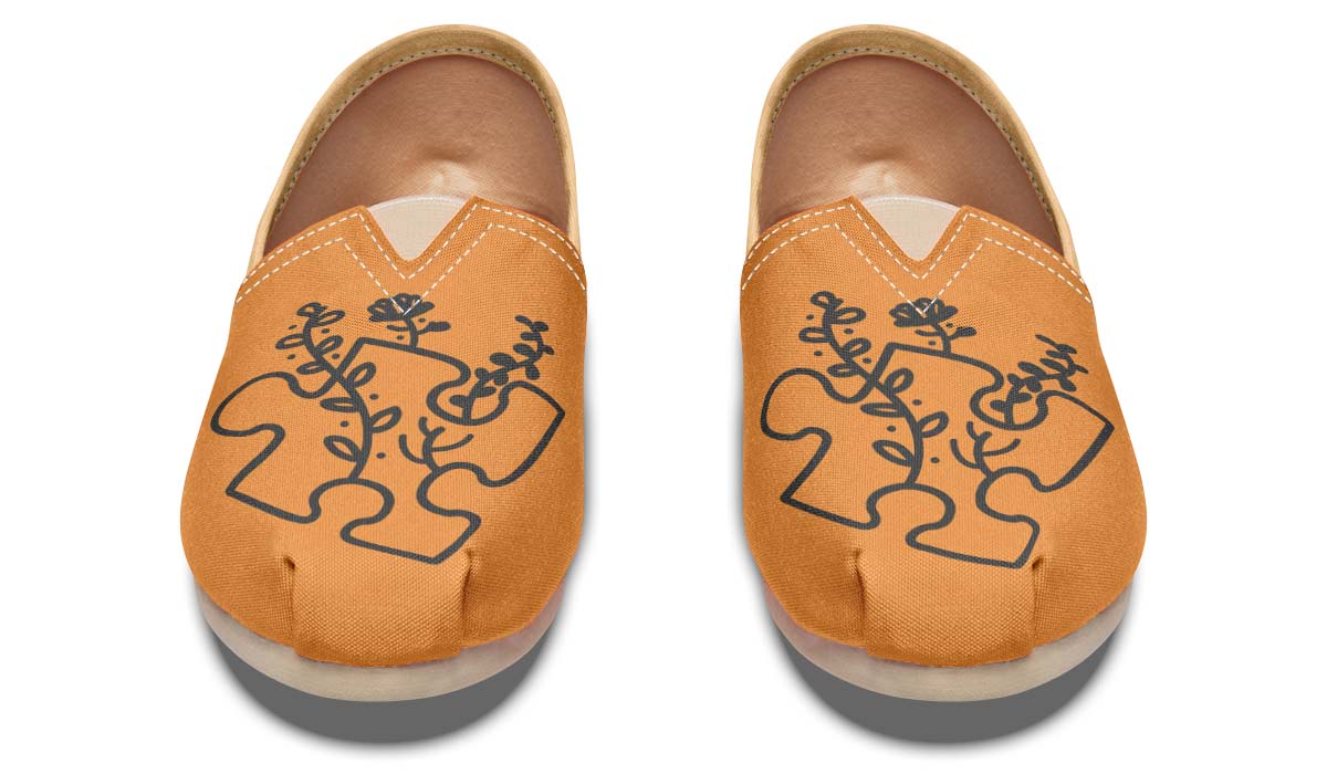 Autism Awareness Puzzle Casual Shoes