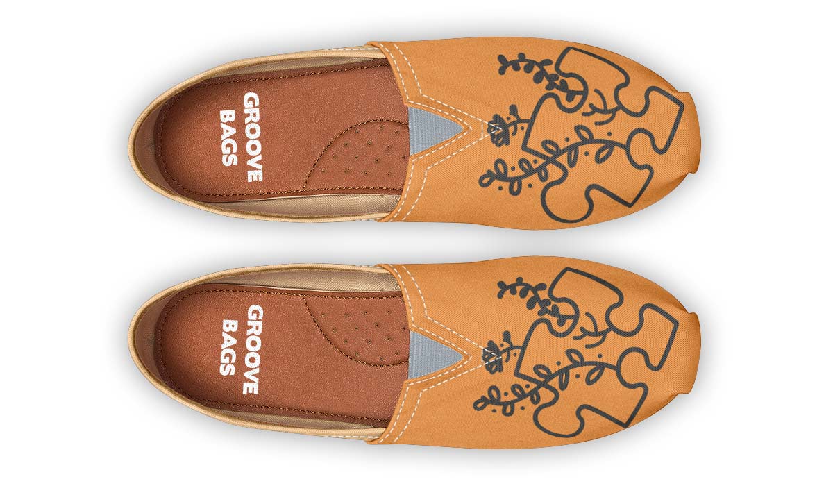 Autism Awareness Puzzle Casual Shoes