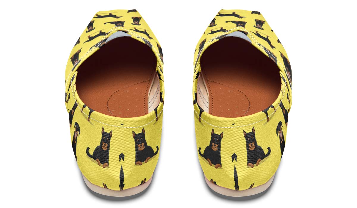Beauceron Pattern Casual Shoes