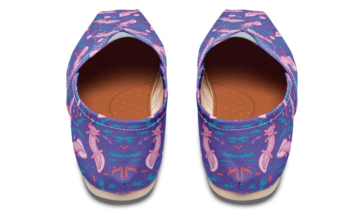 Cartoon Axolotl Casual Shoes