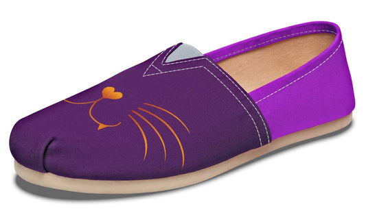 Cat Face Casual Shoes