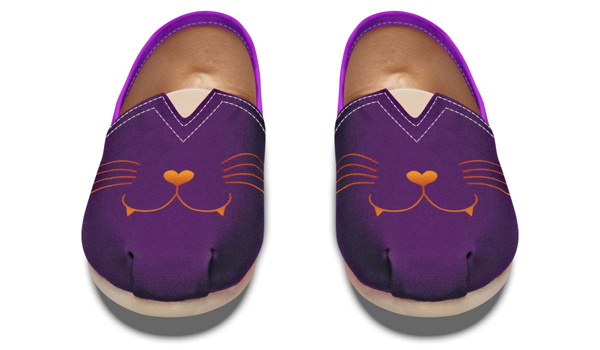 Cat Face Casual Shoes