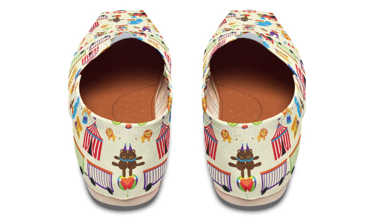 Circus Pattern Casual Shoes