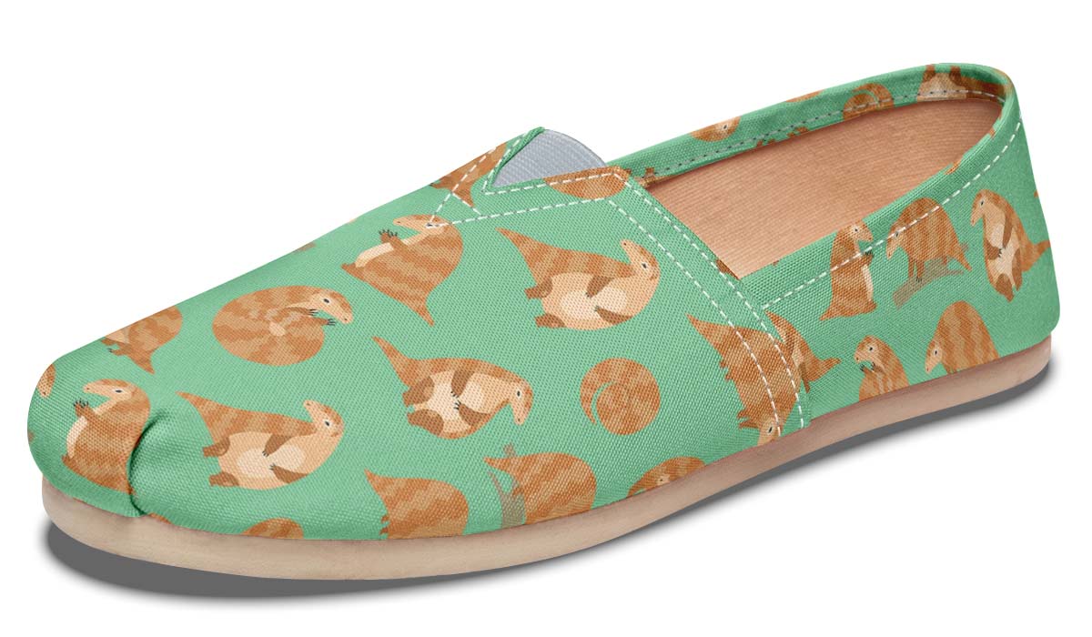 Cute Pangolin Pattern Casual Shoes