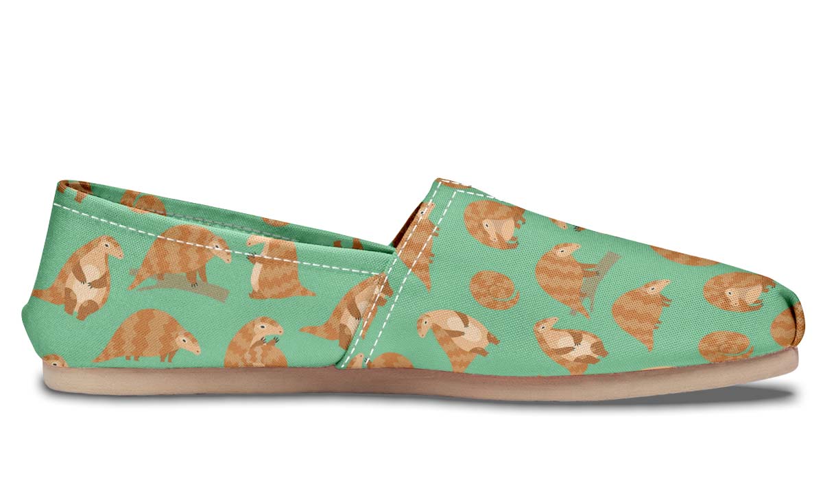 Cute Pangolin Pattern Casual Shoes