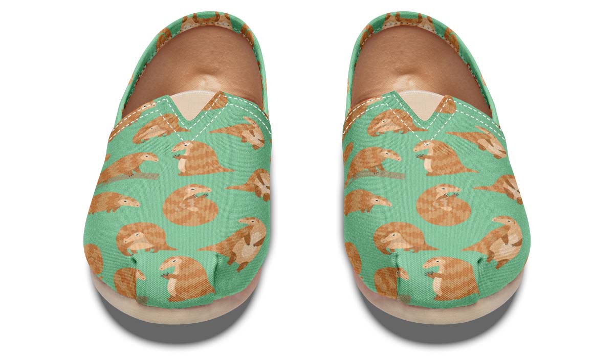 Cute Pangolin Pattern Casual Shoes