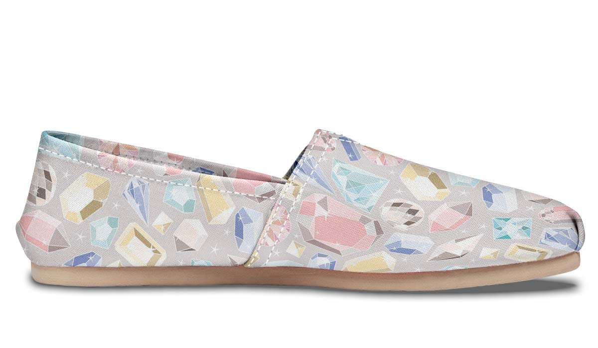 Diamond Pattern Casual Shoes