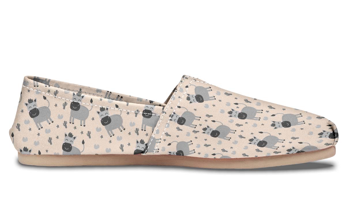 Donkey Pattern Casual Shoes