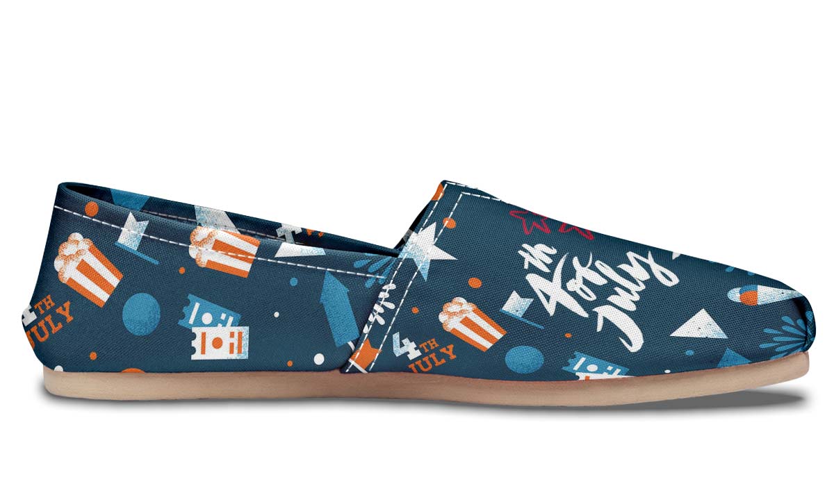 Festive Fourthof July Casual Shoes